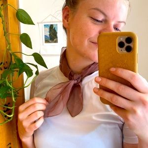 Vintage silk scarf bundle (2)